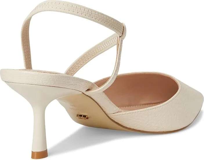 Dune London Citrus High Heels Ecru : 39 (US Women's 9) B - Medium, Suede - Image 4