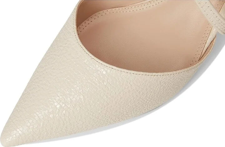 Dune London Citrus High Heels Ecru : 39 (US Women's 9) B - Medium, Suede - Image 7