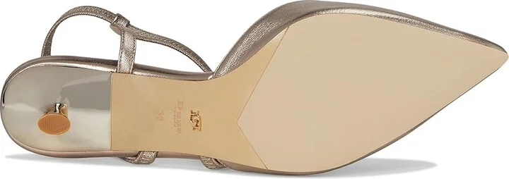 Dune London Citrus High Heels Gold : 37 (US Women's 7) B - Medium, Suede - Image 3