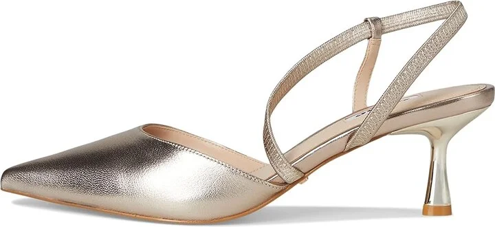 Dune London Citrus High Heels Gold : 37 (US Women's 7) B - Medium, Suede - Image 6