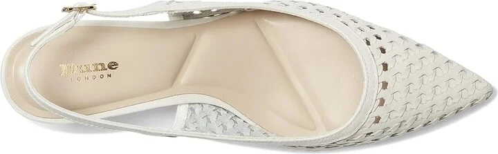 Dune London Divided Women's Shoes White : 37 (US Women's 7) B - Medium, Leather - Image 2