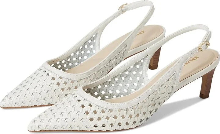 Dune London Divided Women's Shoes White : 37 (US Women's 7) B - Medium, Leather