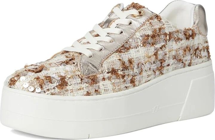 Dune London Episode 2 Women's Shoes Brown Fabric : 39 (US Women's 9) B - Medium, Leather - Image 5