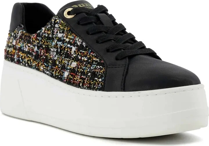 Black/Multicolor Fabric