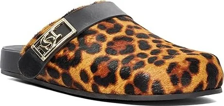 Dune London Gracella Women's Flat Shoes Leopard Print Leather : 39 (US Women's 9) B - Medium, Leather/Rubber