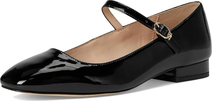 Dune London Habbs Women's Flat Shoes Black Patent : 39 (US Women's 9) B - Medium, Leather/Rubber - Image 5