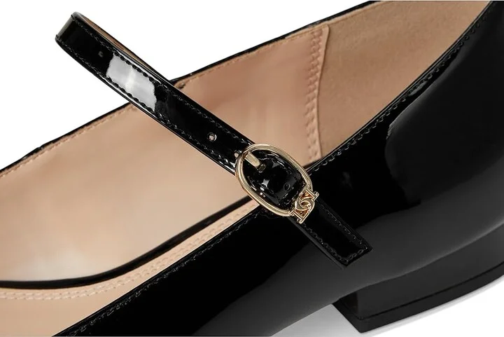 Dune London Habbs Women's Flat Shoes Black Patent : 39 (US Women's 9) B - Medium, Leather/Rubber - Image 7