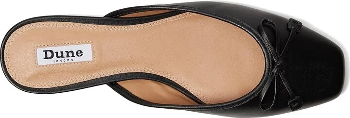 Dune London Haylas Women's Flat Shoes Black Leather : 37 (US Women's 7) B - Medium - Image 2