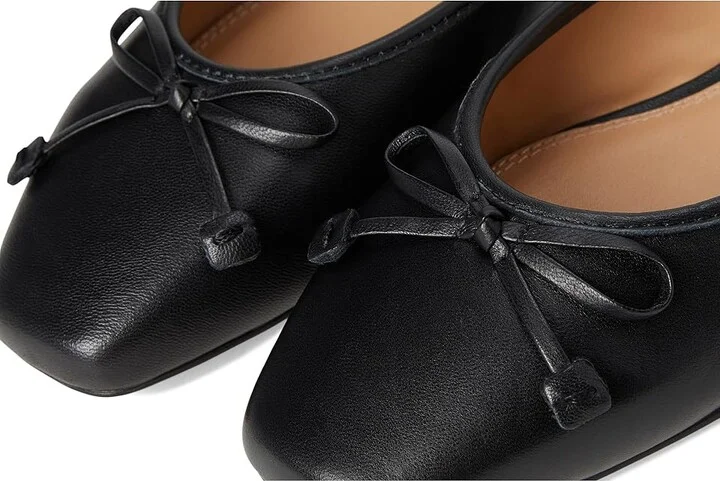 Dune London Haylas Women's Flat Shoes Black Leather : 37 (US Women's 7) B - Medium - Image 7