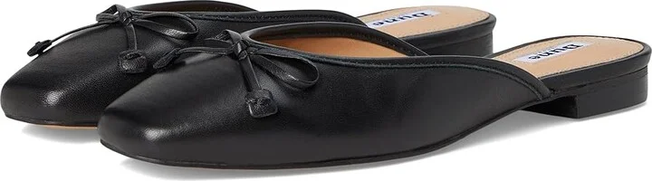 Dune London Haylas Women's Flat Shoes Black Leather : 37 (US Women's 7) B - Medium