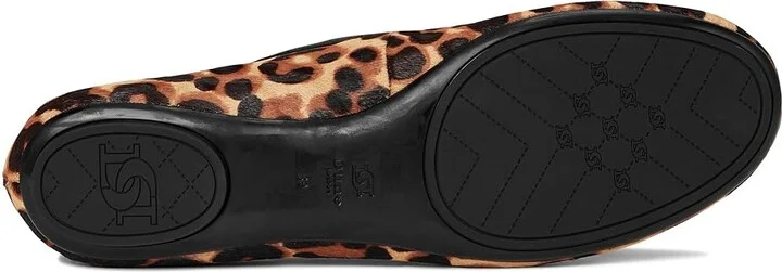Dune London Heida Women's Flat Shoes Leopard Print Leather : 39 (US Women's 9) B - Medium, Leather/Rubber - Image 3
