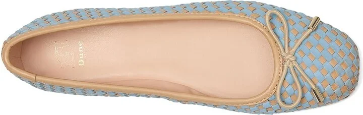 Dune London Heights Women's Flat Shoes Blue : 38 (US Women's 8) B - Medium, Leather - Image 2