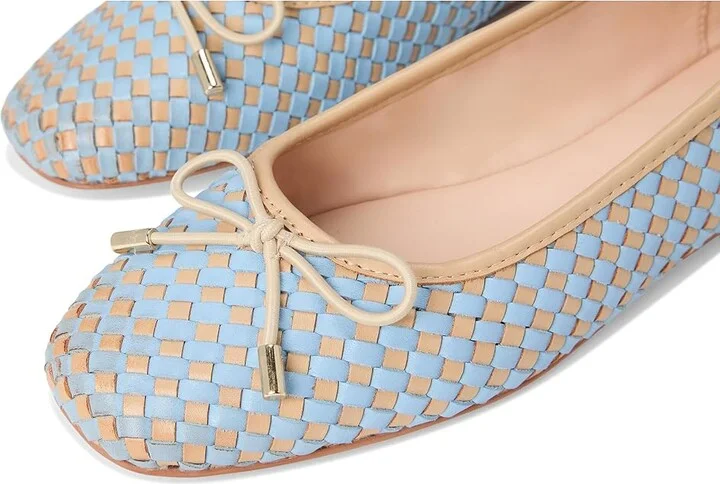 Dune London Heights Women's Flat Shoes Blue : 38 (US Women's 8) B - Medium, Leather - Image 7