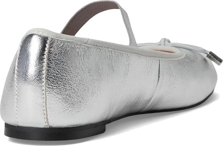 Dune London Helenas Women's Shoes Silver : 40 (US Women's 10) B - Medium, Leather - Image 4