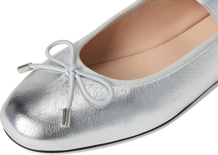 Dune London Helenas Women's Shoes Silver : 40 (US Women's 10) B - Medium, Leather - Image 7