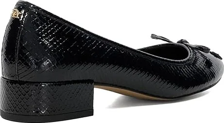Dune London Hollies High Heels Black Synthetic Reptile : 39 (US Women's 9) B - Medium, Leather/Rubber - Image 3