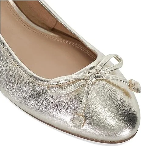 Dune London Hollies High Heels Gold Leather : 40 (US Women's 10) B - Medium, Leather/Rubber - Image 4