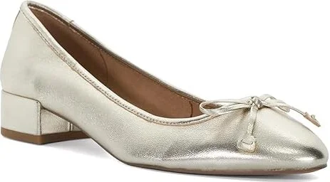 Dune London Hollies High Heels Gold Leather : 40 (US Women's 10) B - Medium, Leather/Rubber