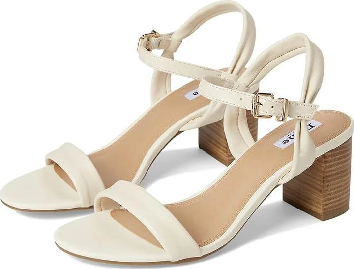 Dune London Jaliz Women's Sandals Ecru : 37 (US Women's 7) B - Medium, Leather