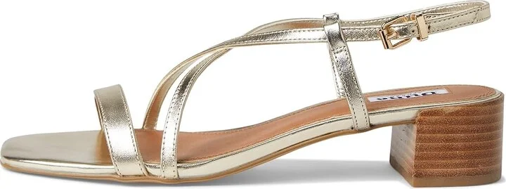 Dune London Jaskell Women's Wedge Shoes Gold : 36 (US Women's 6) B - Medium, Leather - Image 6