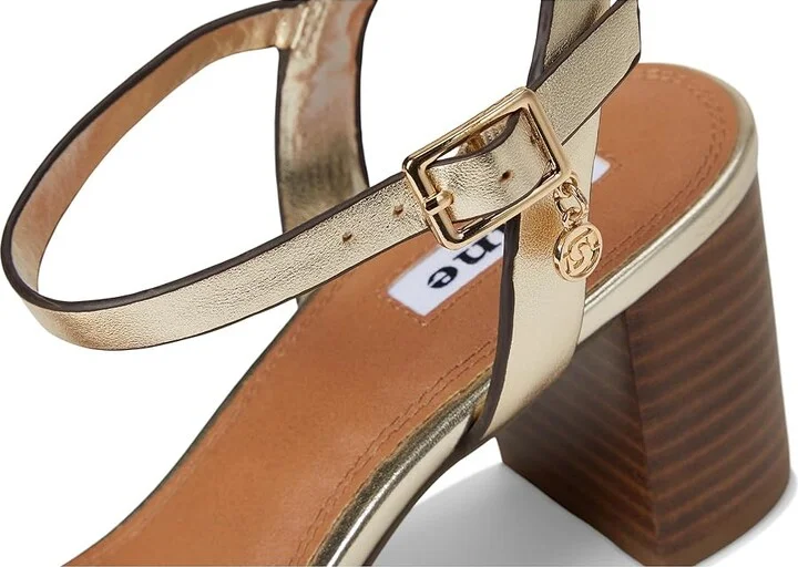 Dune London Jelly Women's Wedge Shoes Gold : 36 (US Women's 6) B - Medium, Leather/Rubber - Image 7