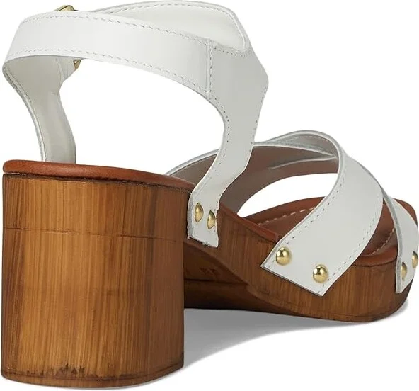 Dune London Judies Women's Wedge Shoes White : 37 (US Women's 7) B - Medium, Leather - Image 4