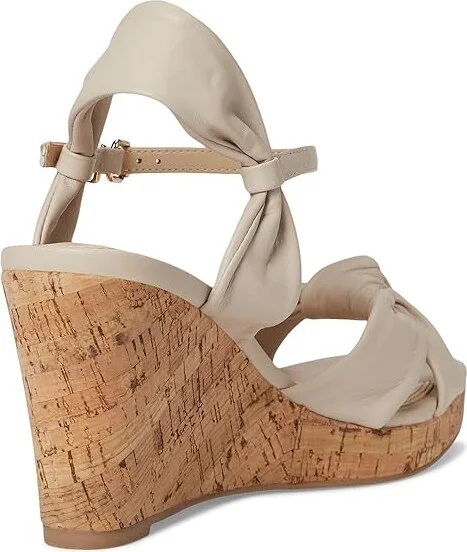 Dune London Kaino Women's Wedge Shoes Ecru : 39 (US Women's 9) B - Medium, Leather - Image 4