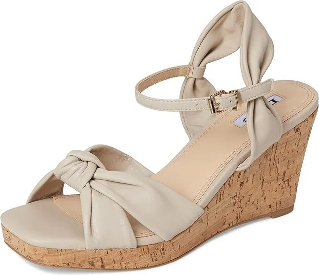 Dune London Kaino Women's Wedge Shoes Ecru : 39 (US Women's 9) B - Medium, Leather - Image 5