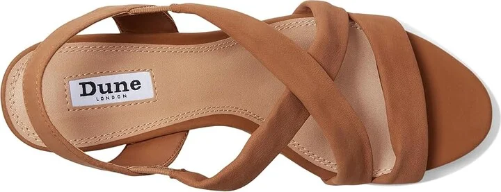 Dune London Kamies Women's Wedge Shoes Tan : 40 (US Women's 10) B - Medium, Leather - Image 2