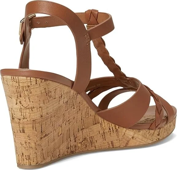Dune London Koali Women's Wedge Shoes Tan : 40 (US Women's 10) B - Medium, Leather - Image 4