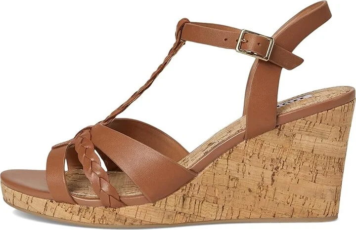 Dune London Koali Women's Wedge Shoes Tan : 40 (US Women's 10) B - Medium, Leather - Image 6