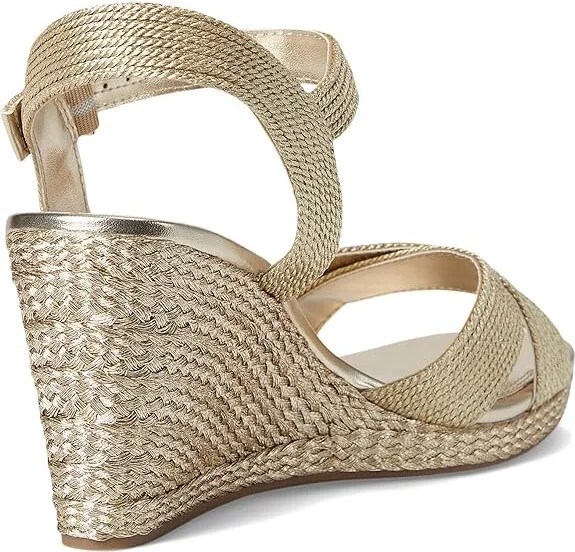 Dune London Kolden Women's Wedge Shoes Gold : 40 (US Women's 10) B - Medium - Image 4