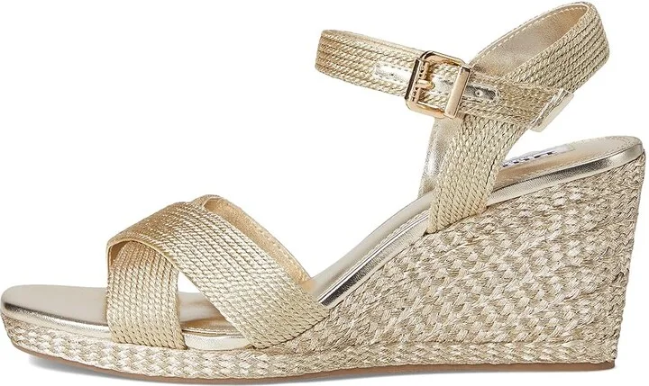 Dune London Kolden Women's Wedge Shoes Gold : 40 (US Women's 10) B - Medium - Image 6