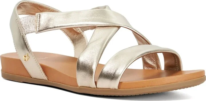 Gold Metallic Leather