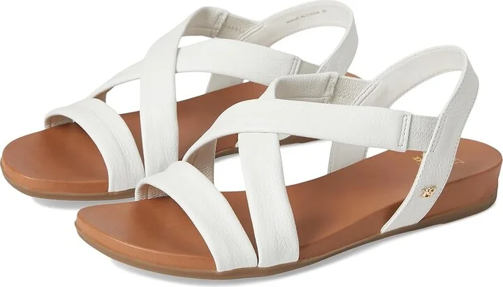 Dune London Landies Women's Sandals White : 39 (US Women's 9) B - Medium, Leather