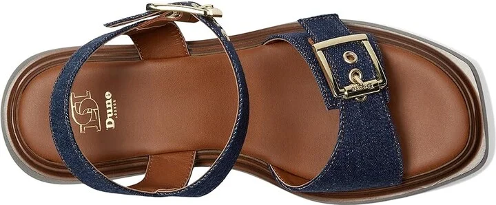 Dune London Loells Women's Shoes Navy : 38 (US Women's 8) B - Medium, Leather - Image 2