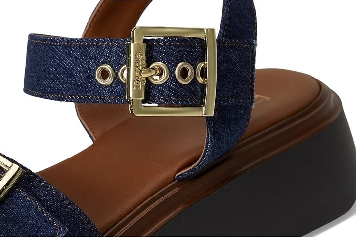 Dune London Loells Women's Shoes Navy : 38 (US Women's 8) B - Medium, Leather - Image 7