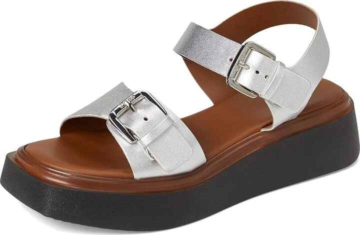 Dune London Loells Women's Shoes Silver : 39 (US Women's 9) B - Medium, Leather - Image 5