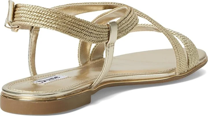 Dune London Lope Women's Sandals Gold : 39 (US Women's 9) B - Medium - Image 4