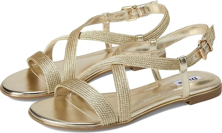 Dune London Lope Women's Sandals Gold : 39 (US Women's 9) B - Medium