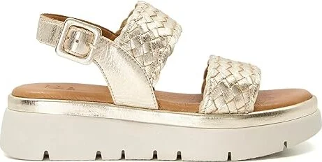 Dune London Lorris Women's Shoes Gold : 36 (US Women's 6) B - Medium, Leather - Image 5