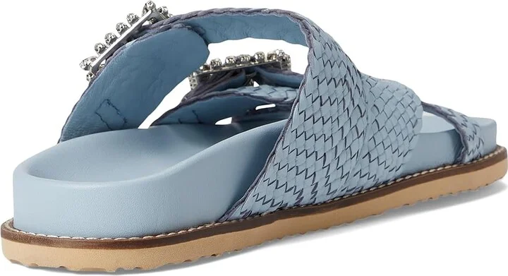 Dune London Lulos Women's Sandals Blue : 36 (US Women's 6) B - Medium, Leather - Image 4