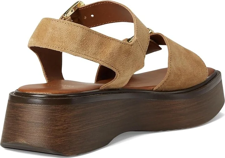 Dune London Luno Women's Dress Sandals Sand : 40 (US Women's 10) B - Medium, Suede - Image 4