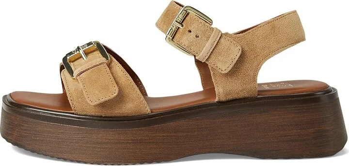 Dune London Luno Women's Dress Sandals Sand : 40 (US Women's 10) B - Medium, Suede - Image 6
