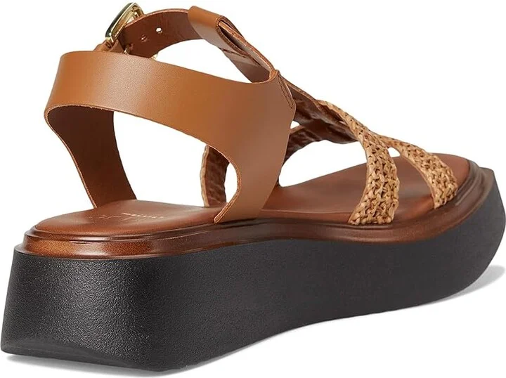 Dune London Lyons Women's Wedge Shoes Tan : 41 (US Women's 11) B - Medium, Leather - Image 4