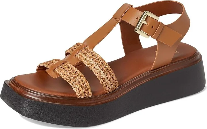 Dune London Lyons Women's Wedge Shoes Tan : 41 (US Women's 11) B - Medium, Leather - Image 5