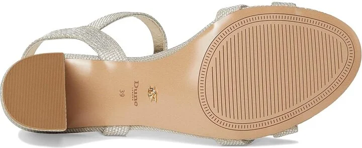 Dune London Merisa Women's Wedge Shoes Gold : 40 (US Women's 10) B - Medium, Synthetic - Image 3