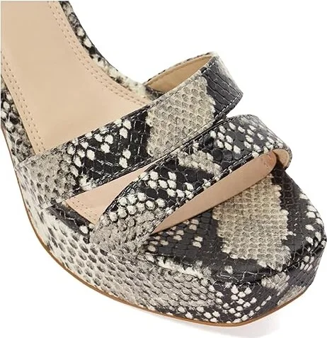 Dune London Molten Women's Sandals Natural : 39 (US Women's 9) B - Medium, Leather - Image 4