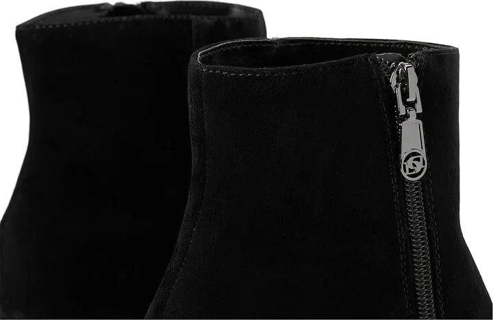 Dune London Obsessively Women's Boots Black Suede : 38 (US Women's 8) B - Medium - Image 7