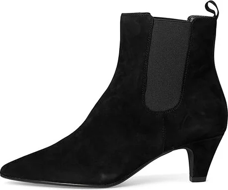 Dune London Obvious Women's Boots Black Suede : 36 (US Women's 6) B - Medium, Leather/Rubber/Suede - Image 6